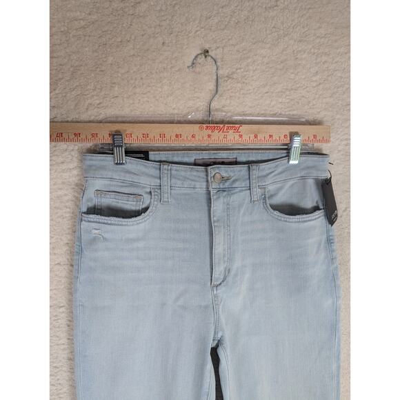 NEW Joes Jeans Womens sz 30 Blue Sophia High Rise Skinny Crop Light Wash - Picture 3 of 16